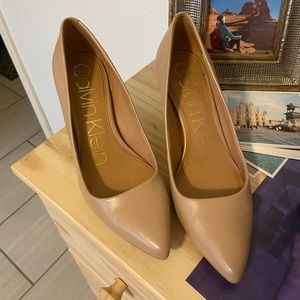 SOLD Calvin Klein Nude Heels